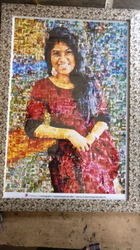 Personalized Mosaic Photo Frame photo review