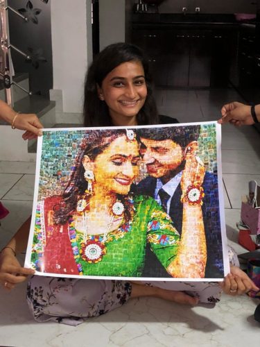 Personalized Mosaic Photo Frame photo review