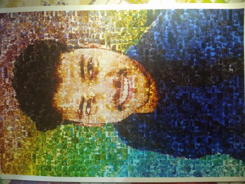 Personalized Mosaic Photo Frame photo review