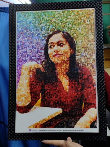 Personalized Mosaic Photo Frame photo review