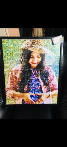 Personalized Mosaic Photo Frame photo review