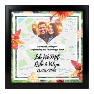 Jab We Met Frame with Your Photo | Anniversary Gifts for Couples