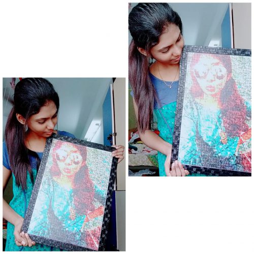 Personalized Mosaic Photo Frame photo review