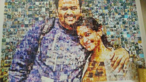 Personalized Mosaic Photo Frame photo review