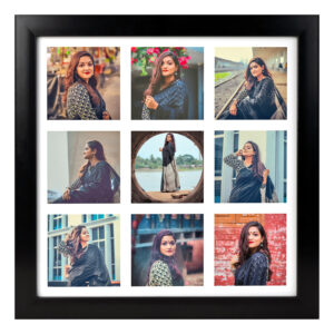 9 Photo Personalized Collage Frame