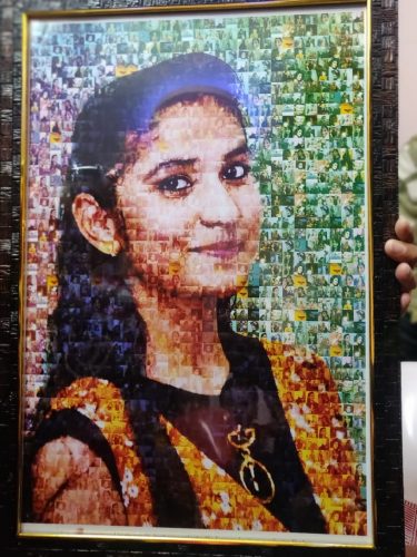 Personalized Mosaic Photo Frame photo review