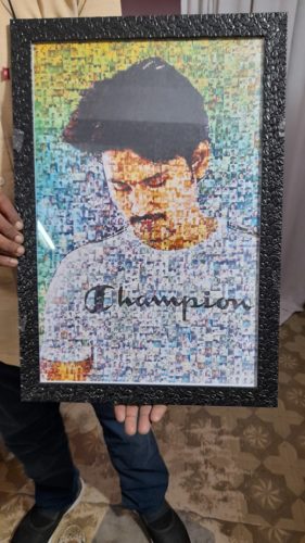Personalized Mosaic Photo Frame photo review