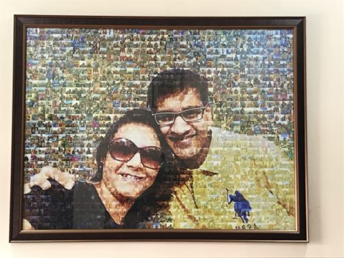 Personalized Mosaic Photo Frame photo review
