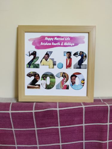 Personalized Mosaic Photo Frame photo review